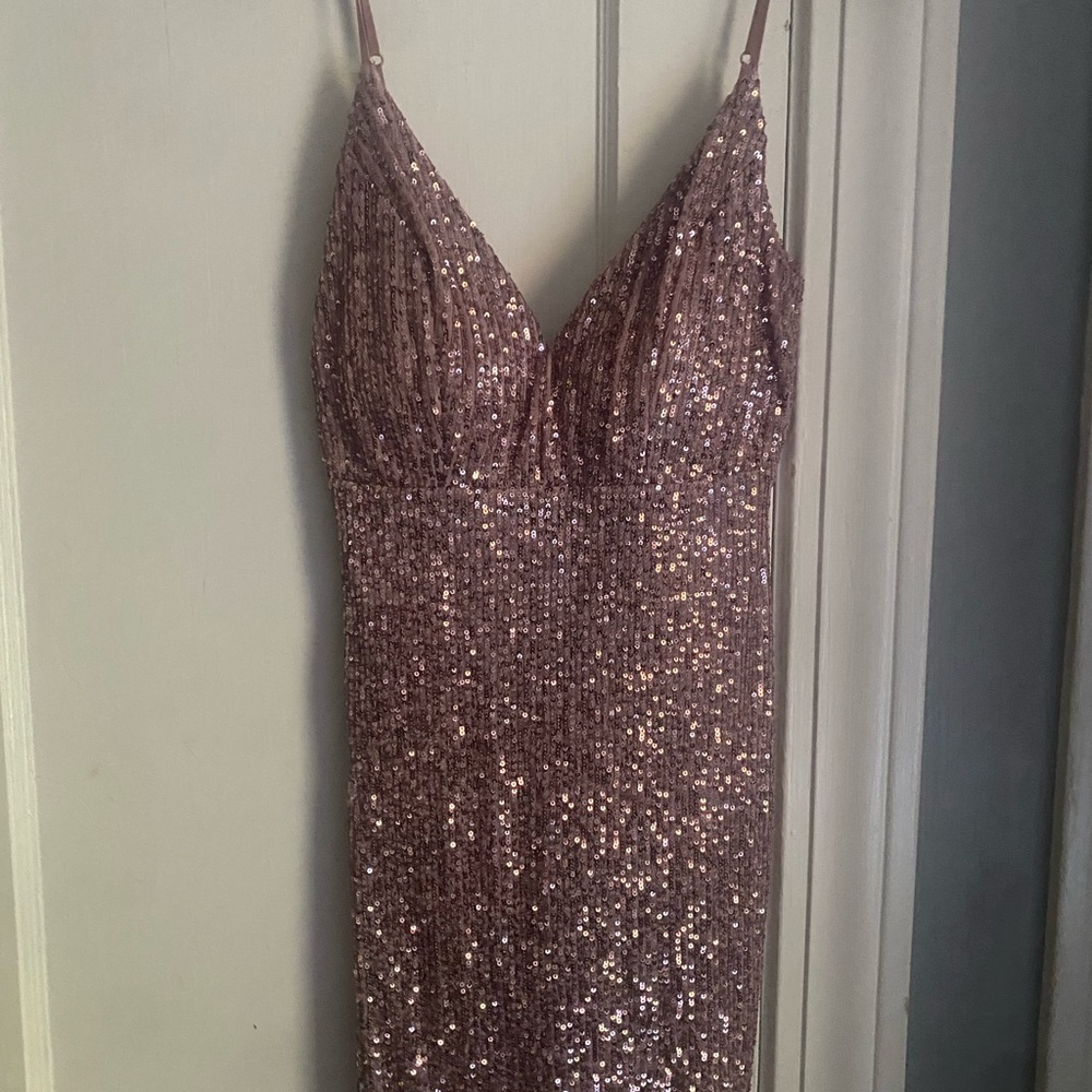 New** Champagne Pink Homecoming Dress